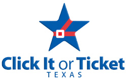 Image of Texas Click It or Ticket Campaign logo